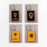 Acrylic Transparent Logo Key Rings