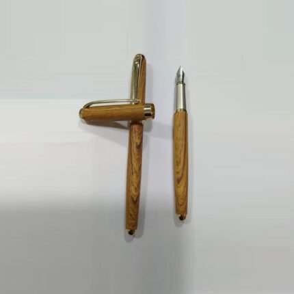 Matel Wood Finish Fountain Pens